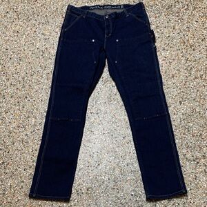 Dovetail Workwear Dark Blue Relaxed Jeans